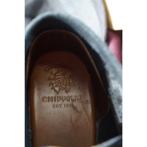 Chippewa Chukka Boots 26Cm Blk Suede 1901G07 Size 11E (Wide)
